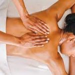 Woman being massaged. we offer massages packages